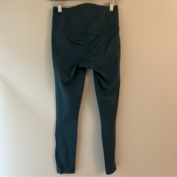 Athleta High Gear 7/8 Tight Teal Green Blue Leggings - Picture 4 of 6